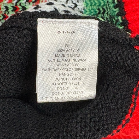 NWT Kids Medium 10/12 Ugly Christmas Sweater Dinosaur Santa T-Rex Boys Girls - Picture 7 of 9